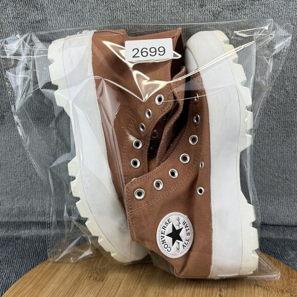 Converse Chuck Taylor All Star Lugged Shoes Womens Size 8 Brown High Top - Picture 10 of 10